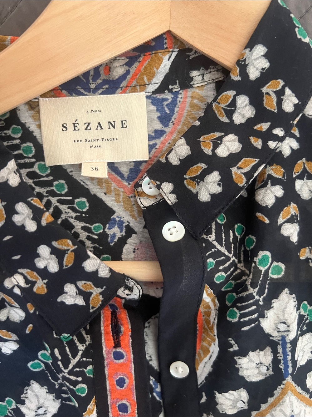 Sezane shirt 36 - Picture 2 of 3